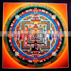 KALACHAKRA MANDALA (SMALL) THANKA thumbnail-1