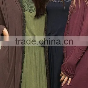 Women Full Length Cocoon Duster Ladies Extra Long Cardigan New Arrival thumbnail-5