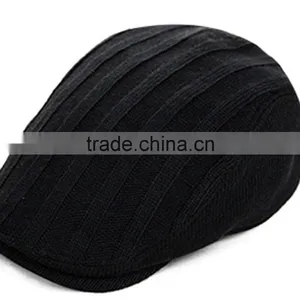 Korean Man Han Edition of the Spring and Autumn Winter Fashion Knitted Cap Beret Painter Advance Hats of England thumbnail-2