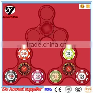 Factory Large Inventory Light Hand Spinner Toys Rotate for Long Minutes 608 Hybrid Ceramic Bearing Fidget Spinner thumbnail-3