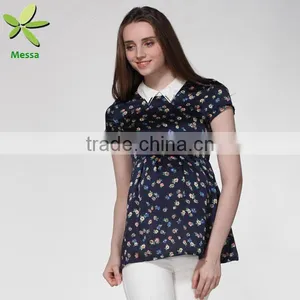Factory Supply Fashion Style Long Blouse Muslimah for Pregnant Women thumbnail-1