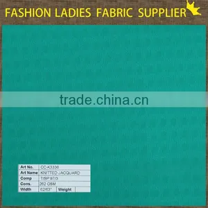 Shaoxing Textile New Designs! Poly/sp Jacqaurd Fabric,dress Fabric,ladies' Wearing Fabric 270gsm Jacquard Curtain Fabric thumbnail-1