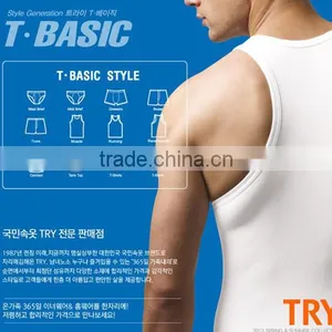 Stt01 Mans' Underwear Top Korea Brand/MOQ 100 100% Cotton thumbnail-1