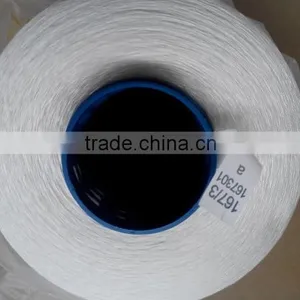High Tenacity Polyester Thread Bright Raw White (filament Twisted Yarn ) 45D-420D/2ply/3ply thumbnail-2