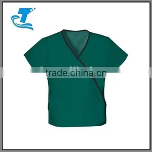 Mini Mock Wrap Work Top thumbnail-1
