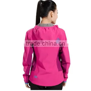 Fashion Design Woman's Waterproof Cheap Softshell Jackets thumbnail-5
