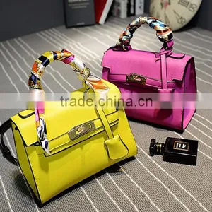 DY0055Z Fashional and Good Quality Ladies Leather Mini Scarf Handbags thumbnail-1