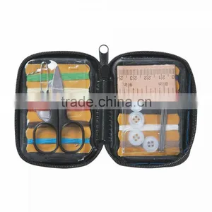 "Sew" Handy Deluxe Sewing Kit - Features a Compact Case With Zipper Closure and Comes With Your Logo thumbnail-2