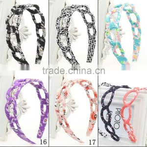 Ladies Hair Accessory Fashion Hollow Fabric Headband thumbnail-5