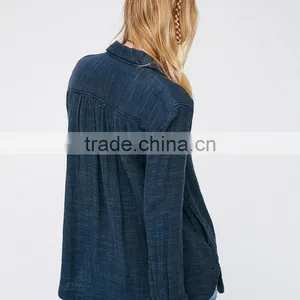 2017 New Arrival Fashion Top Quality Comfortable Cotton Shirt thumbnail-6