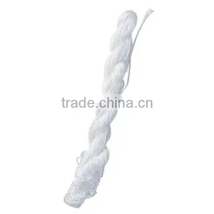 Polyester Jewelry Thread Cord White 1mm Necklace Thread Cord thumbnail-1