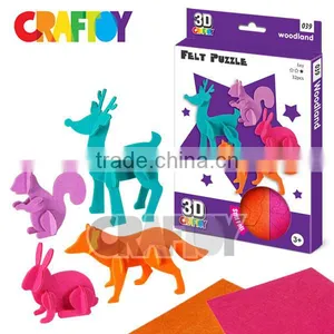 Hard Felt Puzle China Supplier Polar 3D Felt Puzzle thumbnail-1