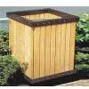 BH127-5 Baihe Wooden Dustbin thumbnail-1