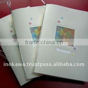 Japan Wedding Invitation Card 'CIEL' STOCKLOT Wholesales thumbnail-1