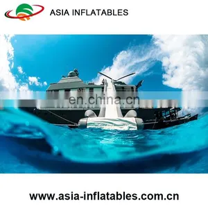 Aqua Sports Park Inflatable Big Slide, Water Tower Water Slide thumbnail-3