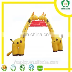 HI Factory Price! Cheap Inflatable Arch Door,commerical Inflatable Arch Tent for Sale,inflatable Balloon Arch Interior Door thumbnail-1