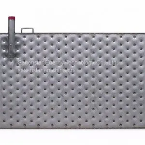 Embossed Design Stainless Cold Plate Pillow Plate Dimple Plate thumbnail-4