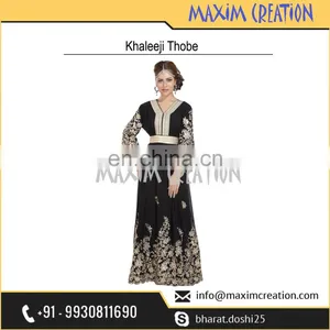 Arabian Party Wear Thobe With Exclusive Design Perfect For Any Occasion 6369 thumbnail-3
