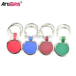 Personalized Manufacturers Made Cheap Wholesale Bulk Fashion Metal Custom Car Brand Logo Leather Keychain thumbnail-6