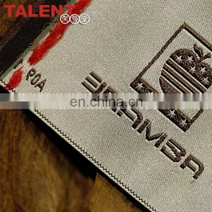 High Quality Custom Logo Sew on Name Labels for Clothing With Good Price thumbnail-6