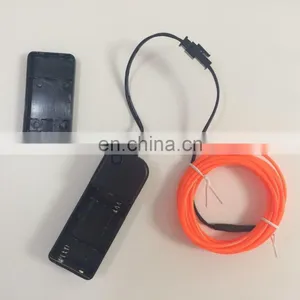 Car EL Wire With Belt Sound Active Flashing Kit Set thumbnail-4