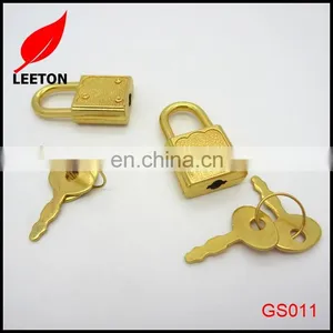 Gold Jewelry Box Padlock thumbnail-6
