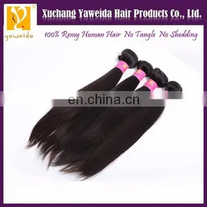 Xuchang Best Quality Hair Chinese Silky Straight Natural Color Hair Weaving thumbnail-2