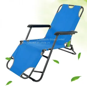 Popular Wholesale Custom Durable Outdoor Fishing Camping Folding Reclining Beach Chair thumbnail-1