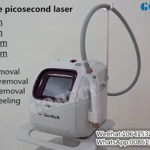 Portable Picosecond Laser 755nm Q Switched Nd Yag Laser Tattoo Removal Picosure Portable Laser 532nm 1064nm 1320nm Carbon Peeling thumbnail-3