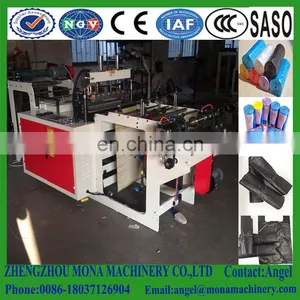 Biodegradable Poly/nylon/polythene Garbage T-shirt Shopping Plastic Carry Bag Making Machine thumbnail-5