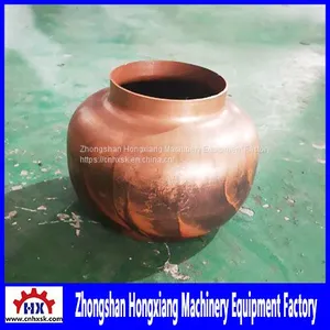 Simple CNC Metal Spinning Machines Equipment Design for Candy Lacquer Pot Vietnamese Handicraft for Exporting thumbnail-1