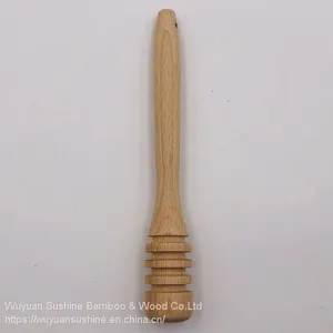 Beech Wooden Honey Dipper thumbnail-3