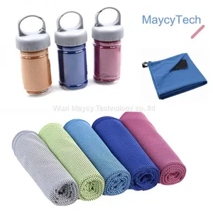 Microfiber Sports Fitness Golf Yoga Towel, Instant Cooling Chill Cold Towels thumbnail-1