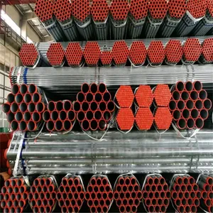 Galvanized Round Steel Pipe for Building Construction With Zinc Coated thumbnail-2