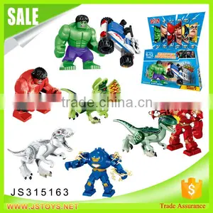 JSTOYS Heroes and Dinosaurs Plastic Bricks Toy for Wholesale thumbnail-1