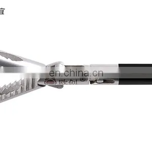 2.8mm Autoclavable Laparoscopic Rat-teeth Forceps Pets Veterinary Surgical Instruments thumbnail-2