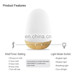 CE ROHS 180ml Essential Oil Diffuser Air Humidifier Aromatiz Nano Difusor Electr de Aceit Esencial Aroma Aromaterapia Ultrasonic thumbnail-4