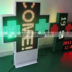 P16 Text Pharmacy Cross Out Door Led Display thumbnail-1