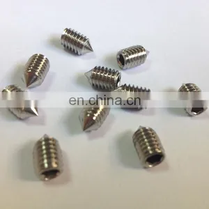DIN913 DIN914 DIN915 DIN916 Hex Socket Set Screw Grub 4-40 Taper Set Screw 4x3 Oval Point Ansi B18.3 thumbnail-3
