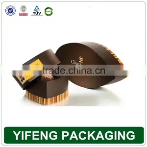 China Factory Wholesale Heart Shaped Chocolate Box Paper Chocolate Packaging Box thumbnail-1