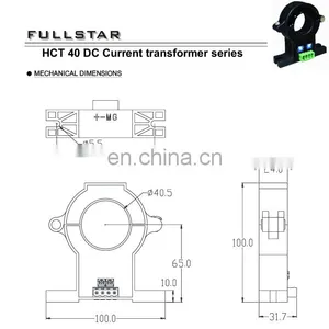 Current Transformer Hall Current Module DC Current Sensor Hall Effect Transformer thumbnail-5