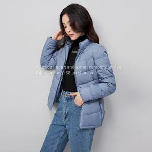 Women's Lightweight Down Jacket Fashionable Versatile Comfortable Spring and Autumn Down Jacket With Standing Collar thumbnail-1