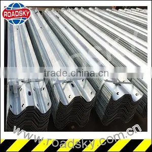 Motorway Zinc Coating Double Beam Flexible Guardrail Quality Choice thumbnail-1