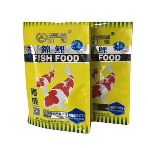 Stand Up Pouch With Zipper For Koi Food Custom Plastic Packaging Pet Food Packaging Bag Aluminum Foil Poly Bags Pouch Food thumbnail-5