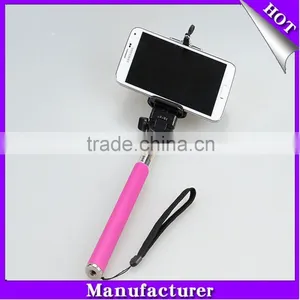 Extendable Bluetooth Wireless Selfie Stick Built-in Remote Shutter Button For IOS/Android Smartphoes thumbnail-1