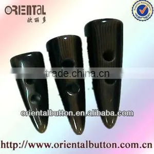 Plastic Material Horn Toggles in Belts Type for Coat Clothing thumbnail-1