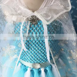 Wholesale Frozen Dresses for Girls Frozen Costume Kids Dress thumbnail-3