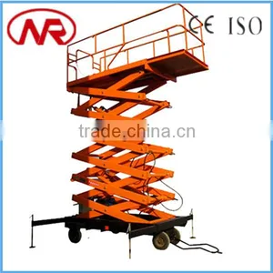 Mobile Window Cleaning Lift Scissor Lift for Sale thumbnail-1