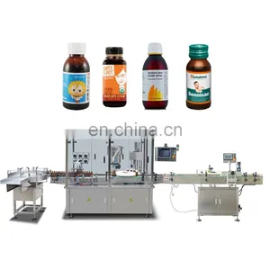 Factory Price Syrup Filling And Capping Machine/automatic 4 Head Filling Machine Liquid thumbnail-5