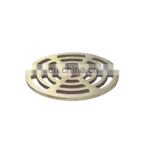Polished Surface Stainless Steel Round Floor Drain Cover thumbnail-1